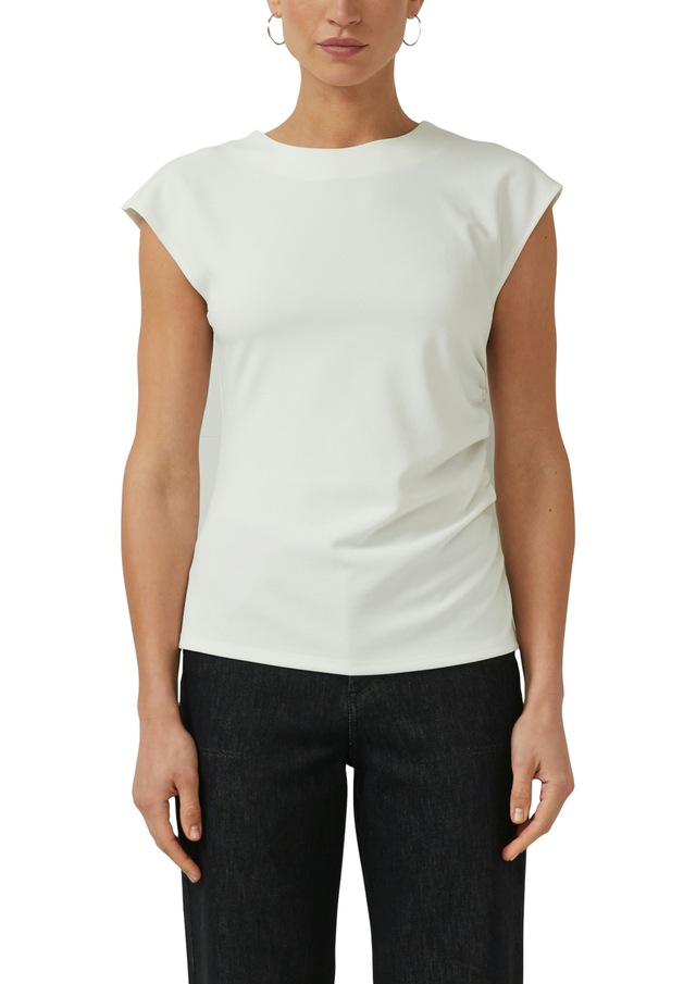 s.Oliver BLACK LABEL T-Shirt mit Raffung