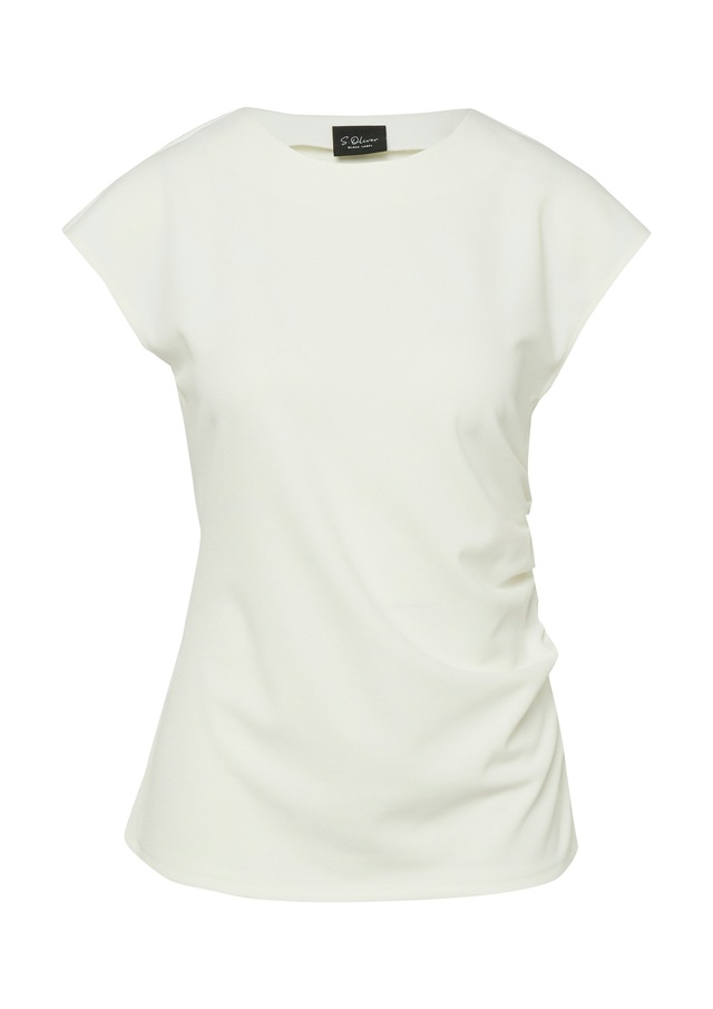 s.Oliver BLACK LABEL T-Shirt mit Raffung