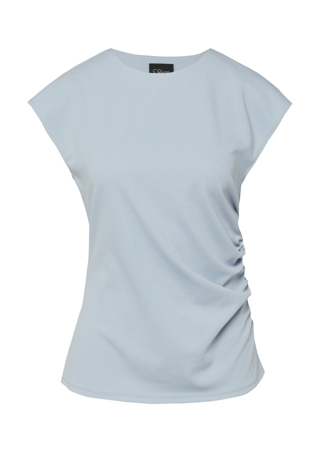 s.Oliver BLACK LABEL T-Shirt mit Raffung