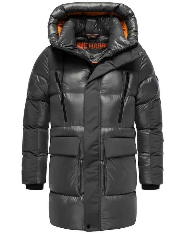 Stone Harbour Kurzmantel »Nelioon XX« Gesteppter Wintermantel mit Kapuze