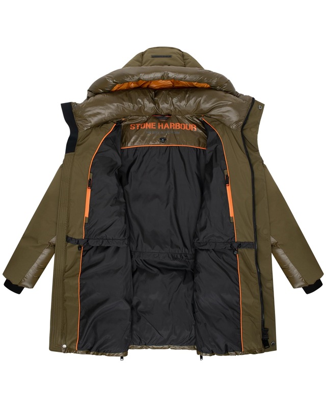 Stone Harbour Kurzmantel »Nelioon XX« Gesteppter Wintermantel mit Kapuze