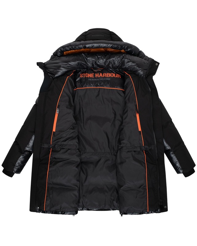 Stone Harbour Kurzmantel »Nelioon XX« Gesteppter Wintermantel mit Kapuze