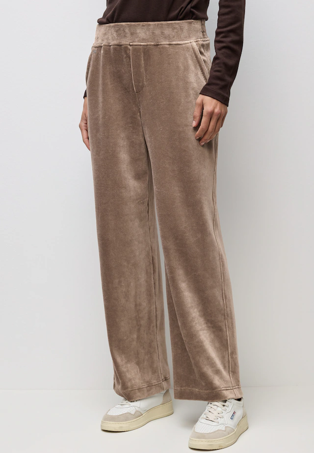 STREET ONE Cordhose High Waist