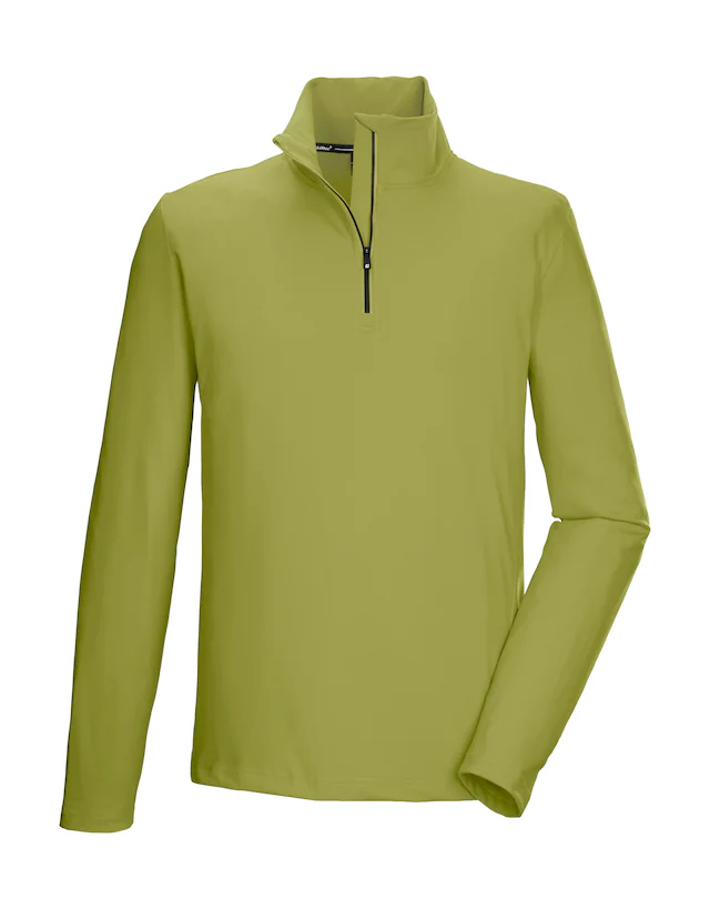 Killtec Langarmshirt »KSW 71 MN FLX SHRT« Funktionsshirt mit Stehkragen, warm, bequem, Zipper mit Kinnschutz