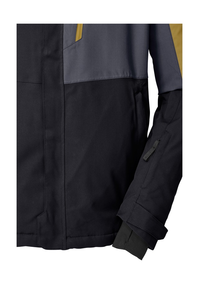 Killtec Skijacke »KSW 52 MN SKI JCKT« Wasserdichte, atmungsaktive Herrenjacke mit Schneefang und Taschen