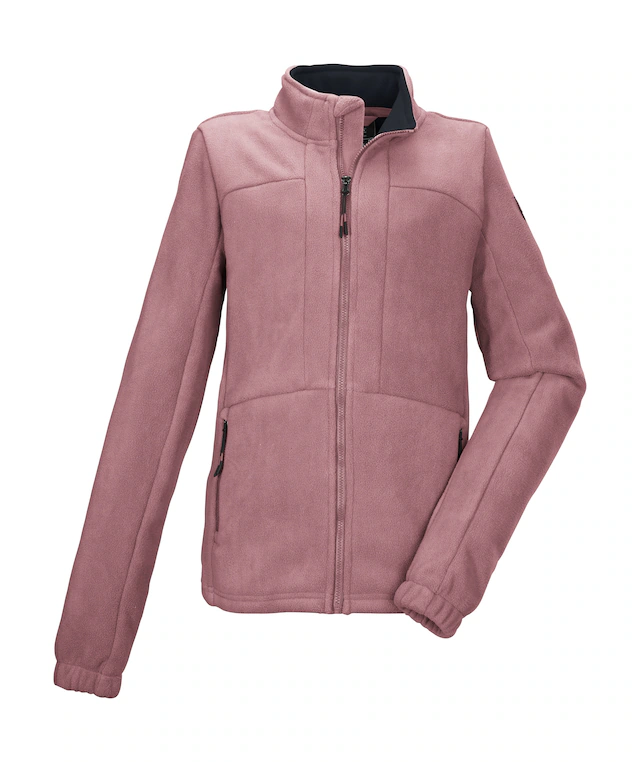 Killtec Fleecejacke »KOW 216 GRLS FLC JCKT« Fleecejacke mit Kinnschutz, elastischen Bündchen und Zipper-Taschen