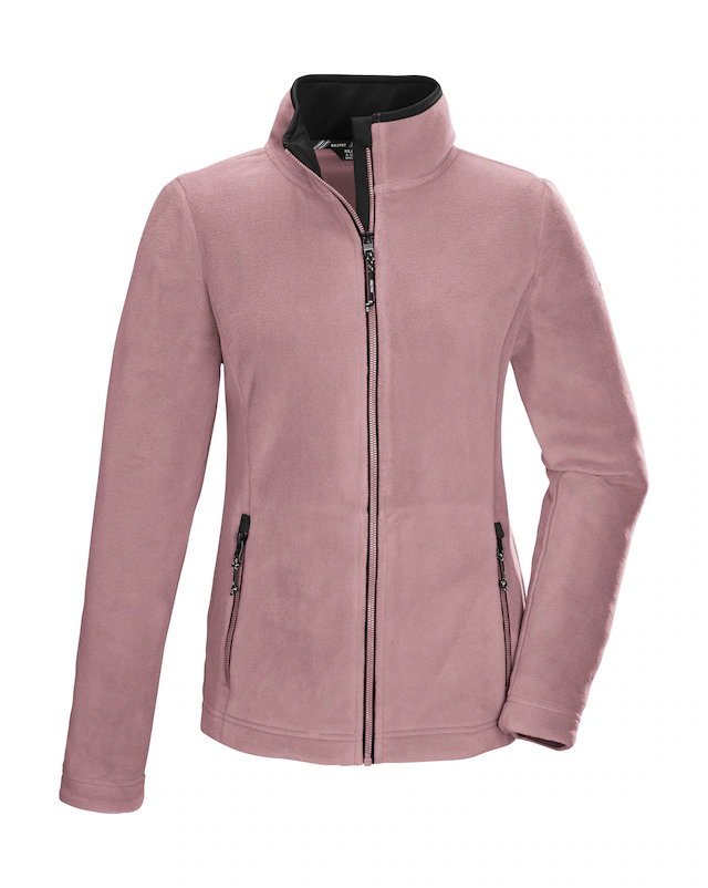 Killtec Fleecejacke »KOW 3 WMN FLC JCKT« Fleecejacke mit Stretch, Kinnschutz und verschließbaren Taschen