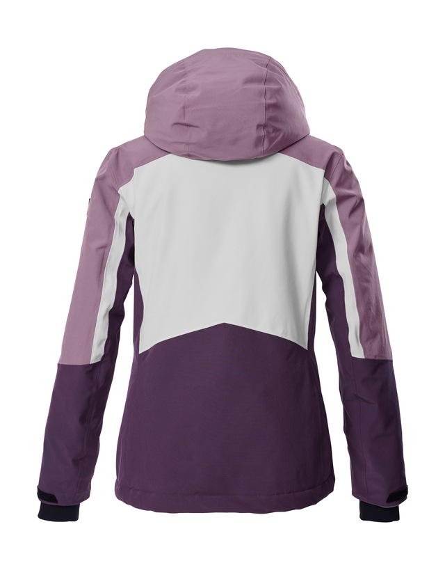Killtec Skijacke »KSW 28 WMN SKI JCKT« Wasserdichte Skijacke mit Colourblock-Design und praktischen Taschen