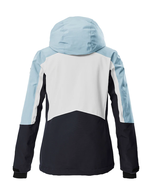 Killtec Skijacke »KSW 28 WMN SKI JCKT« Wasserdichte Skijacke mit Colourblock-Design und praktischen Taschen