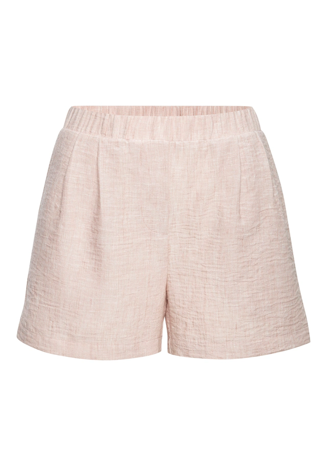 Buffalo Webshorts »aus strukturierter Webware mit Melange-Optik« kurze Sommerhose, luftige Strandshorts, sommerlich leichte Qualität