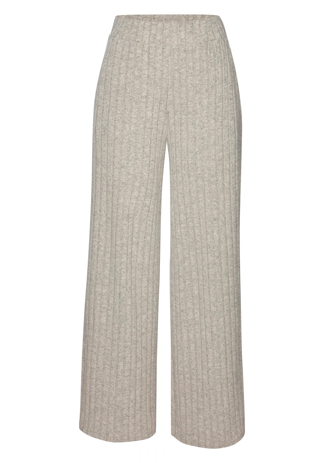 Vivance Schlupfhose »aus kuscheliger Rippware mit flauschigem Griff« Relaxhose aus Rippstoff, bequeme Loungehose, lässige Jerseyhose