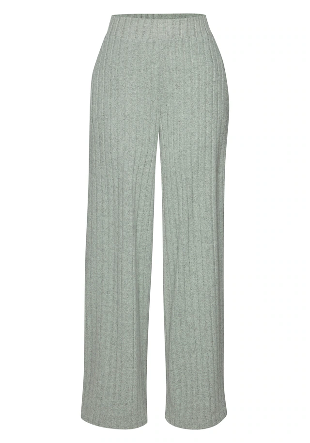 Vivance Schlupfhose »aus kuscheliger Rippware mit flauschigem Griff« Relaxhose aus Rippstoff, bequeme Loungehose, lässige Jerseyhose