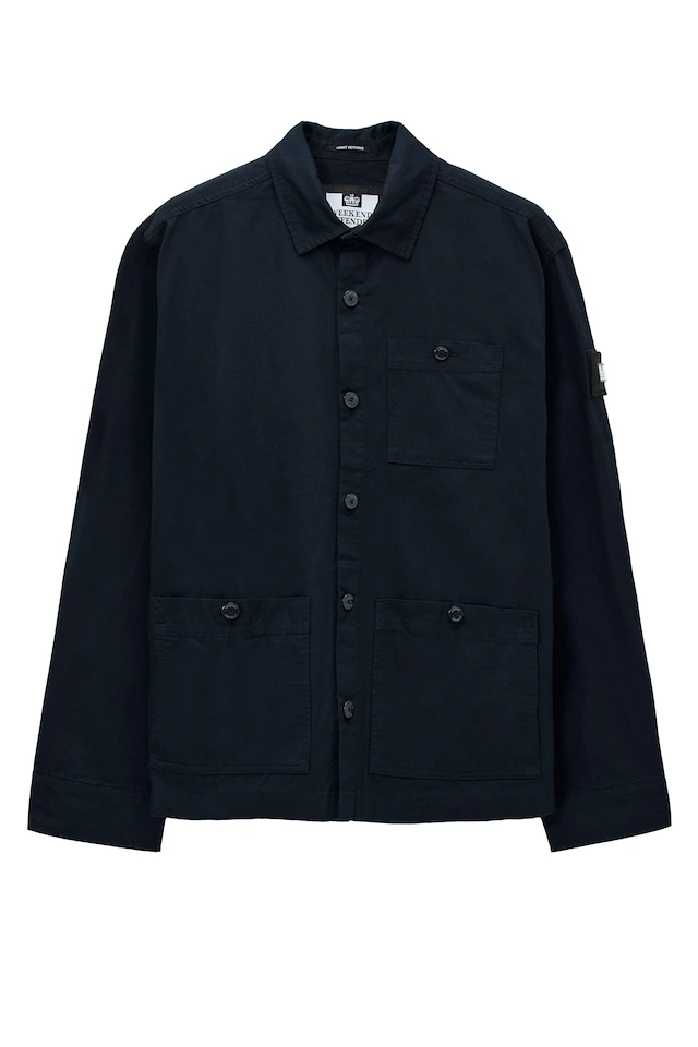 Weekend Offender Kurzarmshirt »HYNDE OVERSHIRT. Herren« Überhemd Herren, leichte Hemdjacke, Sportjacke, Jackenhemd, Sale