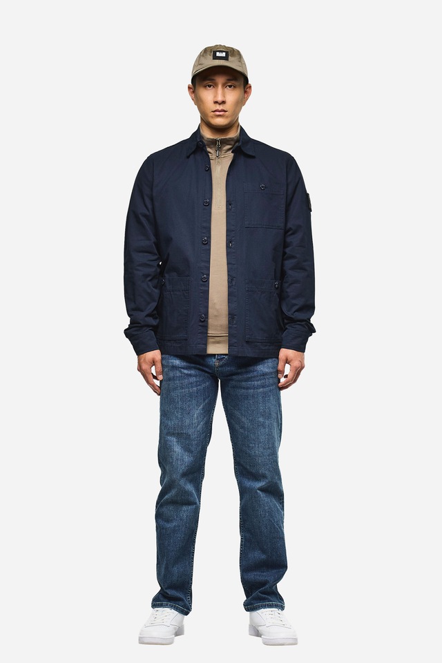 Weekend Offender Kurzarmshirt »HYNDE OVERSHIRT. Herren« Überhemd Herren, leichte Hemdjacke, Sportjacke, Jackenhemd, Sale