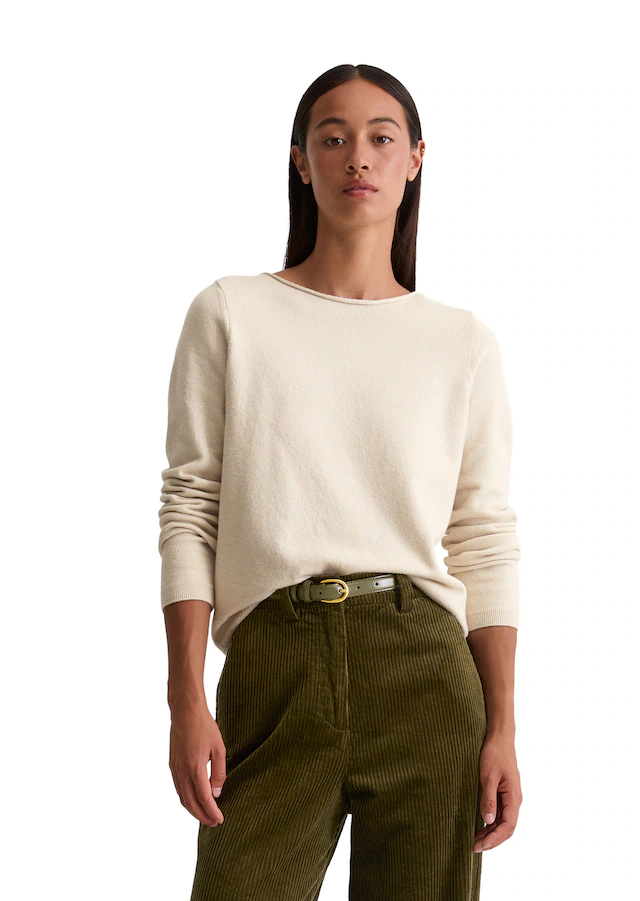 Marc O'Polo Strickpullover »aus softem Baumwolle-Schurwolle-Mix«