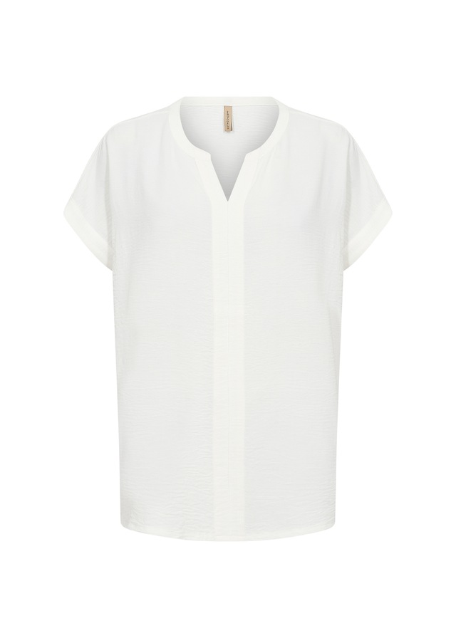 soyaconcept Shirtbluse »SC-CATH 1« normale Passform, mit V-Ausschnitt, aus pflegeleichter Kunstfaser