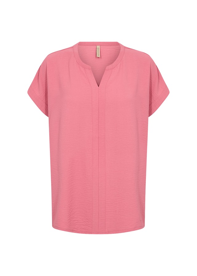soyaconcept Shirtbluse »SC-CATH 1« normale Passform, mit V-Ausschnitt, aus pflegeleichter Kunstfaser