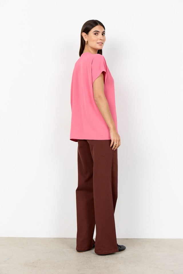 soyaconcept Shirtbluse »SC-CATH 1« normale Passform, mit V-Ausschnitt, aus pflegeleichter Kunstfaser