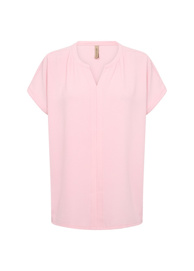 soyaconcept Shirtbluse »SC-CATH 1« normale Passform, mit V-Ausschnitt, aus pflegeleichter Kunstfaser