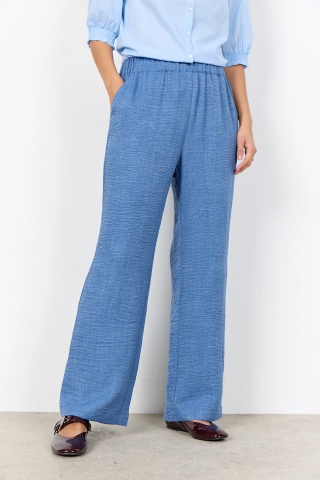 soyaconcept Schlupfhose »SC-CHARISSA 3-C« aus Polyester, langer Schnitt, elastischer Bund, pflegeleicht
