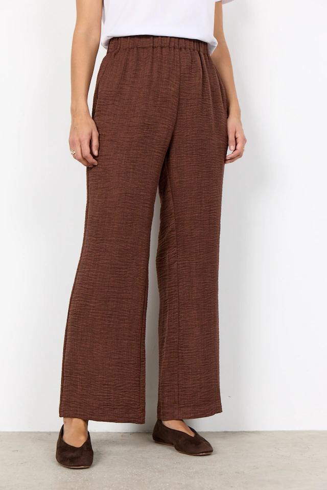 soyaconcept Schlupfhose »SC-CHARISSA 3-C« aus Polyester, langer Schnitt, elastischer Bund, pflegeleicht