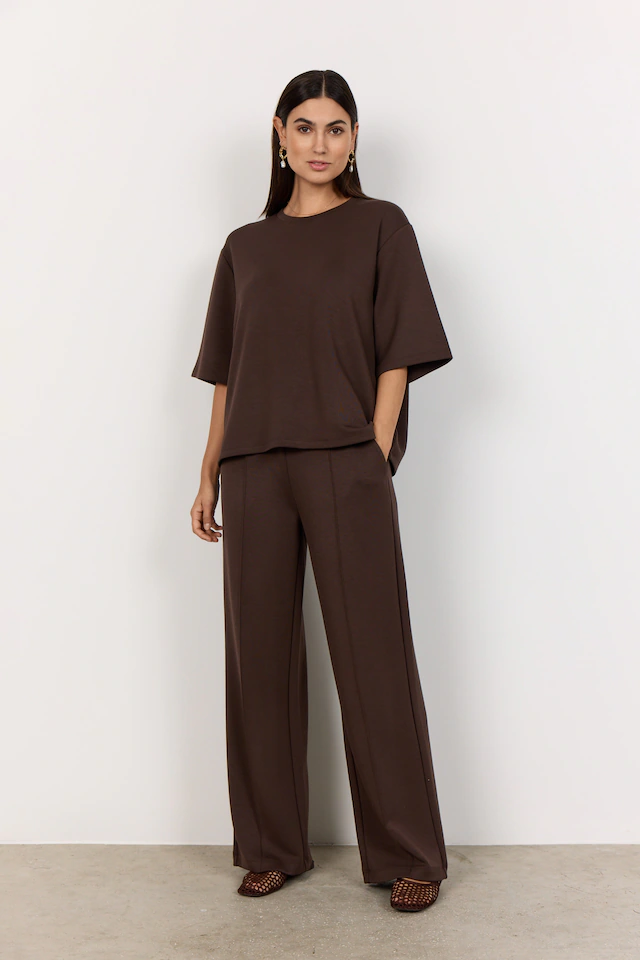 soyaconcept Rundhalsshirt »SC-BANU 231« aus Viskosemischung mit Modal, Polyester und Elasthan, pflegeleicht