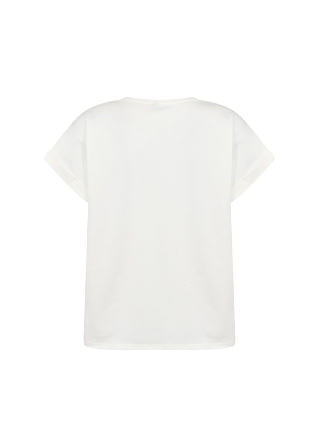 soyaconcept Kurzarmshirt »SC-RINA FP 15« Kurzarmshirt, aus Baumwollmischung mit Elasthan, normale Passform