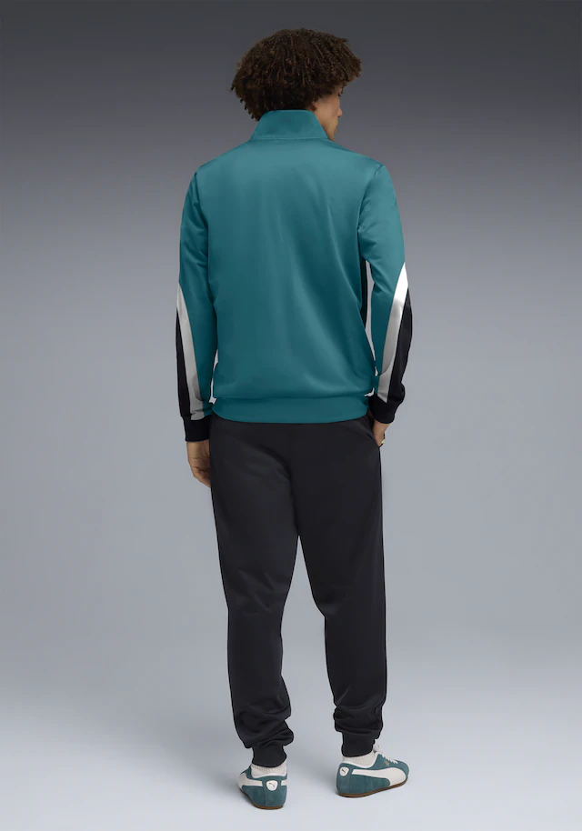 PUMA Trainingsanzug »ESS BLOCK POLY SUIT« 2 tlg. für entspannte Tage, für vielseitige Aktivitäten