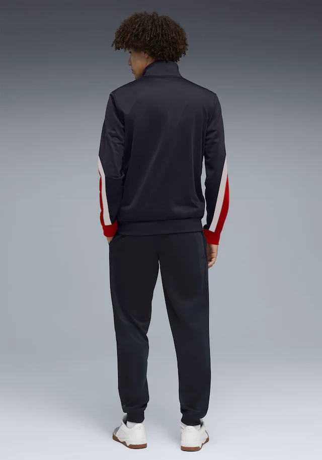 PUMA Trainingsanzug »ESS BLOCK POLY SUIT« 2 tlg. für entspannte Tage, für vielseitige Aktivitäten