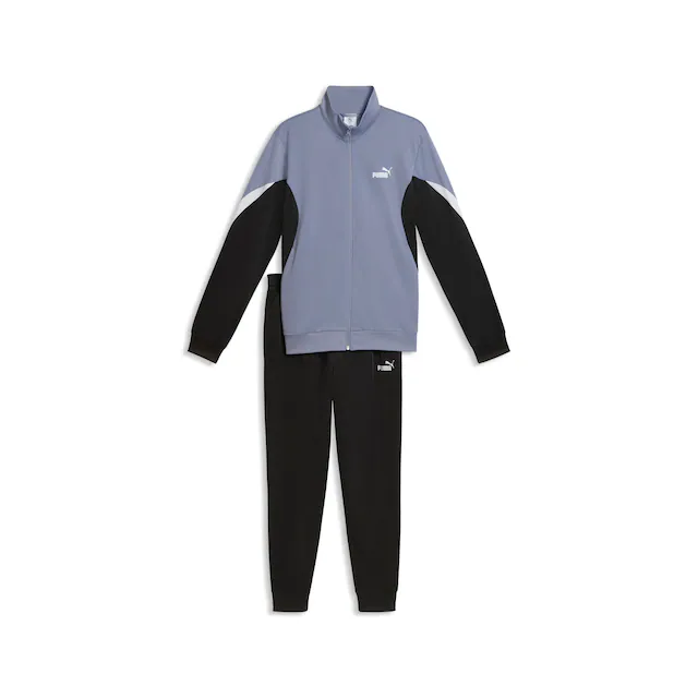 PUMA Trainingsanzug »ESS BLOCK POLY SUIT« 2 tlg. für entspannte Tage, für vielseitige Aktivitäten