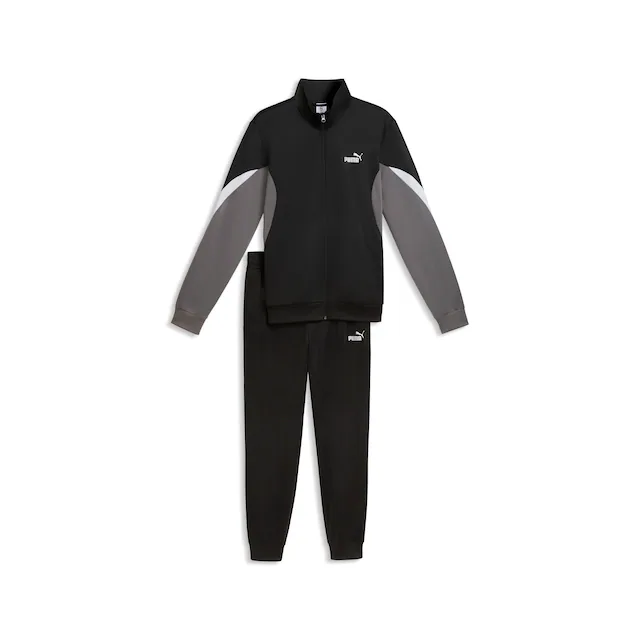 PUMA Trainingsanzug »ESS BLOCK POLY SUIT« 2 tlg. für entspannte Tage, für vielseitige Aktivitäten