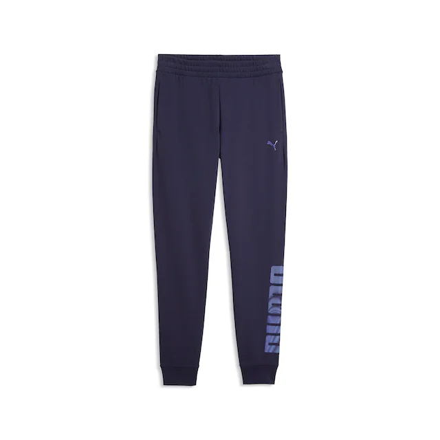 PUMA Trainingshose »ESS LOGO LAB METALLIC SWEATPANTS TR CL« mit Eingrifftaschen, Regular Fit, sportlicher Stil