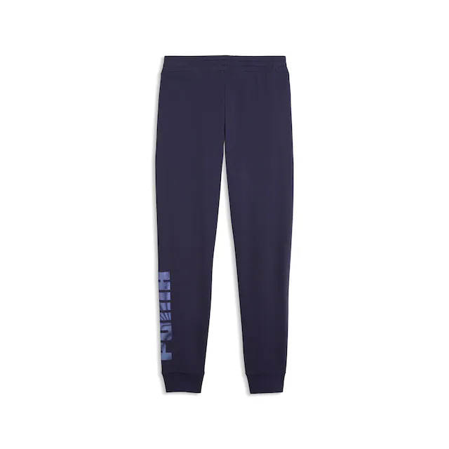 PUMA Trainingshose »ESS LOGO LAB METALLIC SWEATPANTS TR CL« mit Eingrifftaschen, Regular Fit, sportlicher Stil