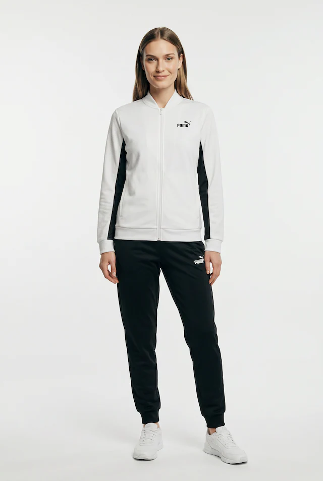 PUMA Trainingsanzug »POLY BASEBALL SUIT CL« 2 tlg. ohne Kapuze, aus Trikot-Material
