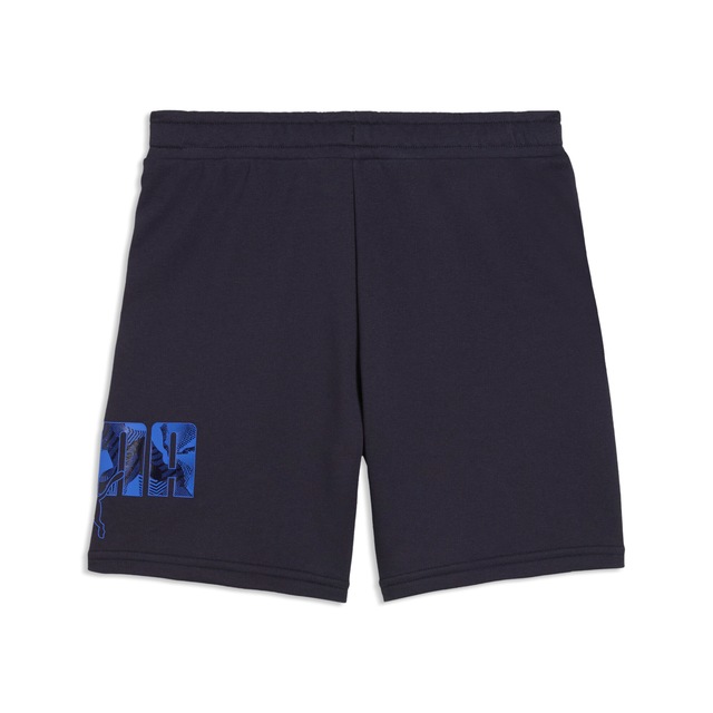 PUMA Trainingsshorts »ESS LOGO LAB STORY 2 SHORTS TR B« mit Eingrifftaschen, Regular Fit, sportlicher Stil, für Jugendliche