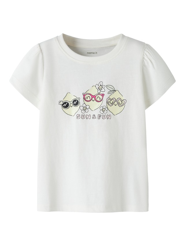 Name It T-Shirt »NMFVIBEKE CAPSL TOP«