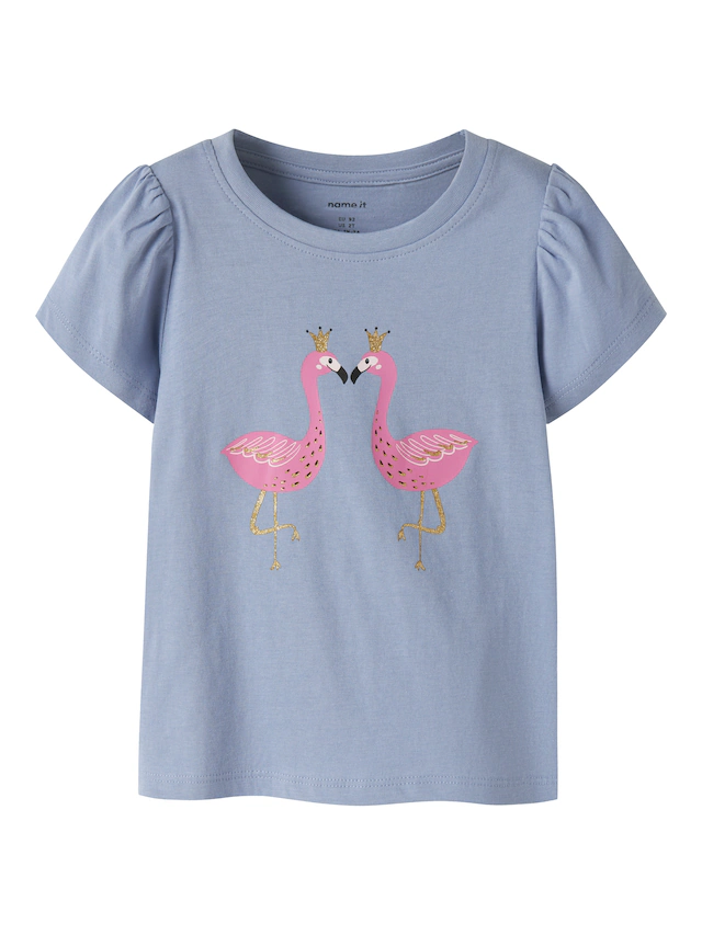 Name It T-Shirt »NMFVIBEKE CAPSL TOP«