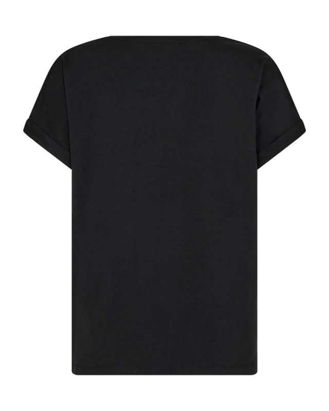 FREEQUENT T-Shirt »FQJOKE« bequem geschnitten, mit Ärmelaufschlag
