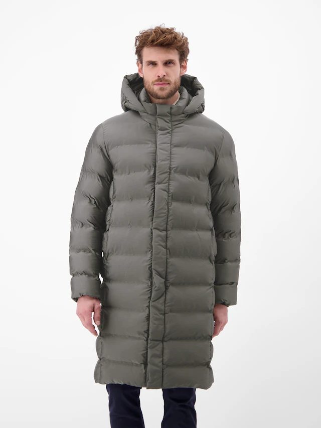 LERROS Wintermantel »Herren Stepp-Parka mit abnehmbarer Kapuze«