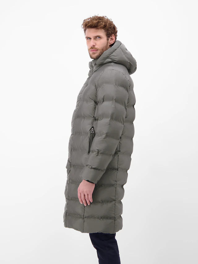 LERROS Wintermantel »Herren Stepp-Parka mit abnehmbarer Kapuze«