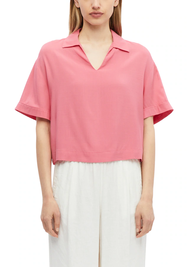 s.Oliver Druckbluse Sommerbluse mit Allover-Print