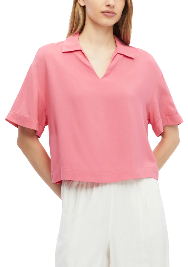 s.Oliver Druckbluse Sommerbluse mit Allover-Print