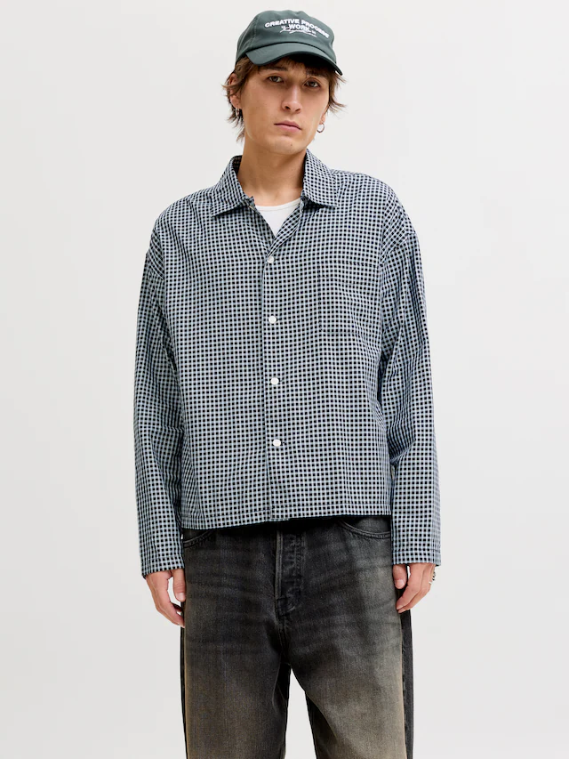 Jack & Jones Langarmhemd »JORAUSTIN CLEAN CHECK SHIRT LS SN«