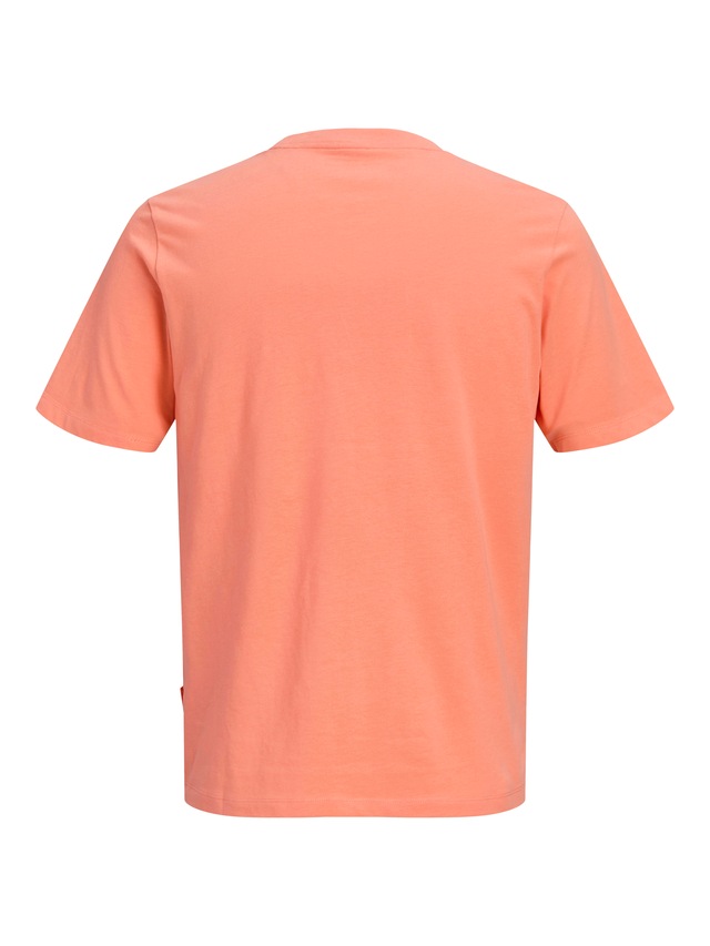 Jack & Jones Kurzarmshirt »JCOFUSION DOTS PRINT TEE SS CREW SN« Baumwolle, regular fit