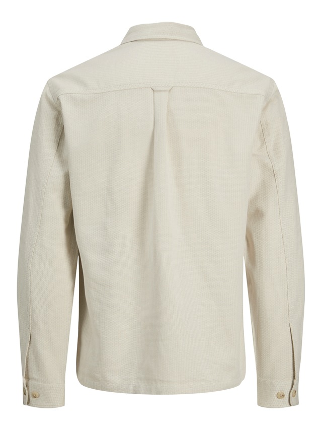 Jack & Jones Langarmhemd »JPRBLURAYLE LINEN BL. SOLID LS SHIRT SN«