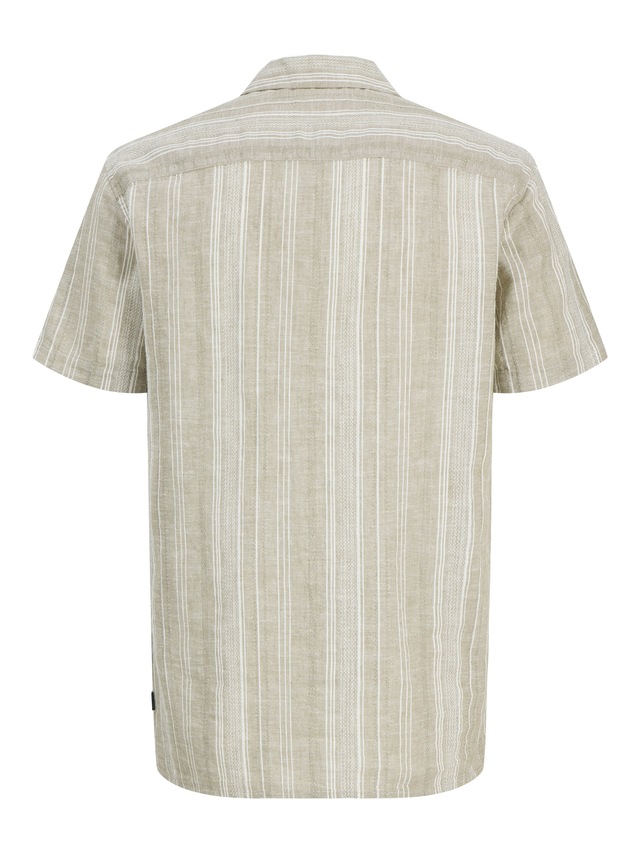 Jack & Jones Kurzarmhemd »JPRBLUSUMMER LIN. BLEN DOBBY SS SHIRT SN«