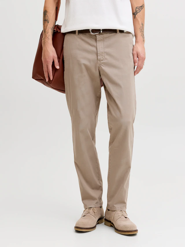 Jack & Jones Chinohose »JPSTOLLIE VANCE CHINO NOOS« Baumwollmischung, normal geschnitten