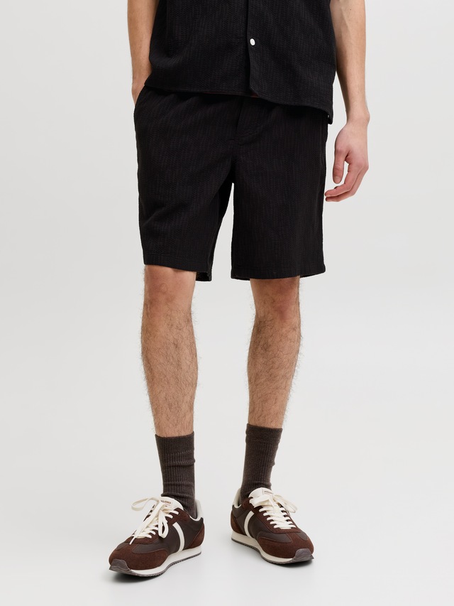 Jack & Jones Shorts »JPSTJAIDEN WAVY JOGGER SHORTS REG SN« Baumwolle, locker geschnitten