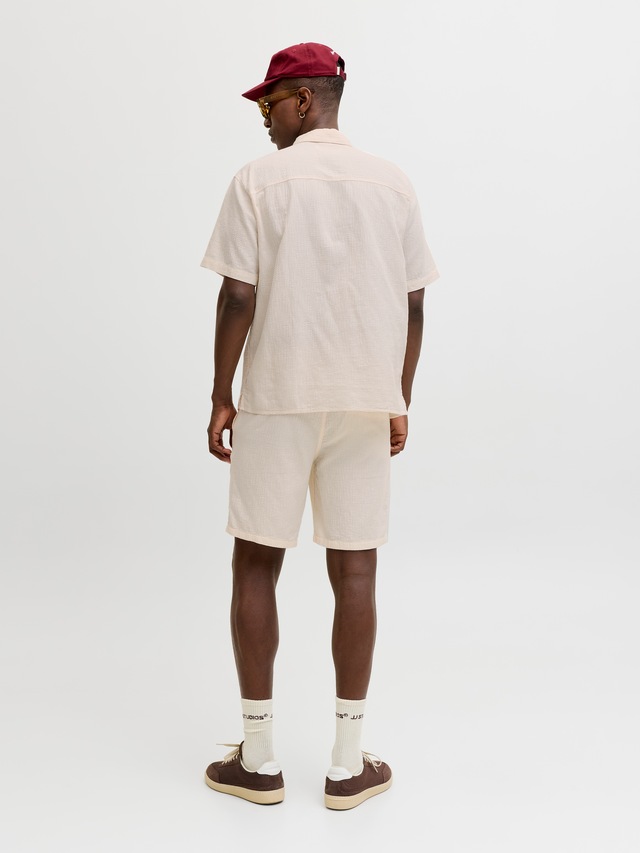 Jack & Jones Shorts »JPSTJAIDEN WAVY JOGGER SHORTS REG SN« Baumwolle, locker geschnitten