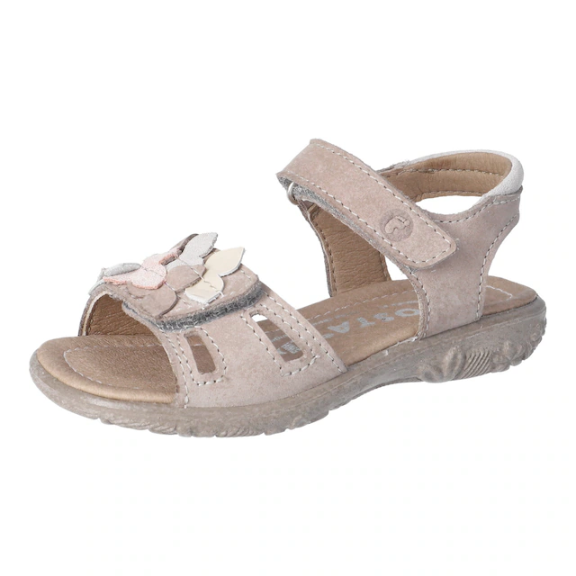 Ricosta Sandale »Mirella« Klettschuh mit Verzierung, Größenschablone zum Download